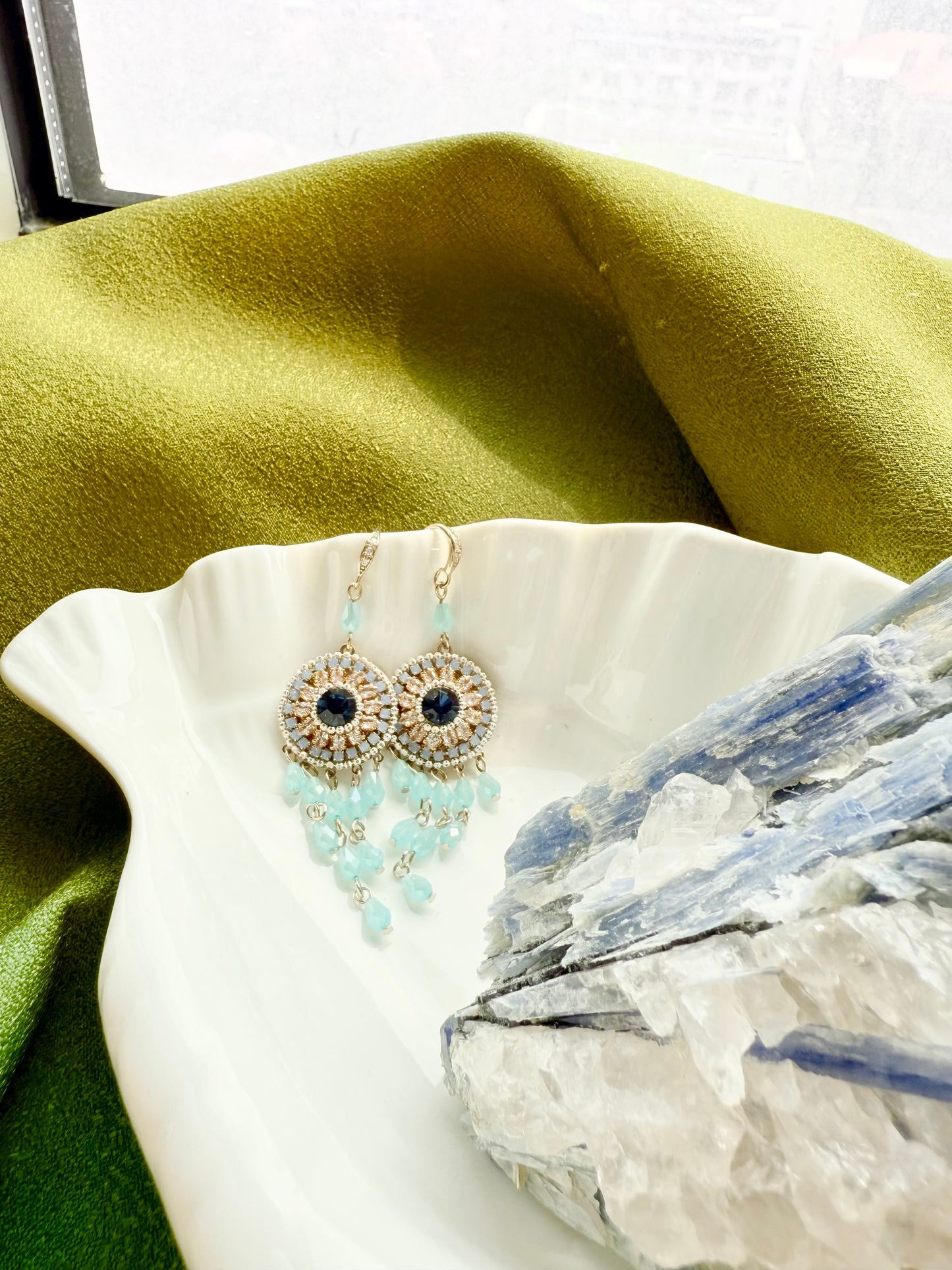 Oriental Sea Breeze earrings