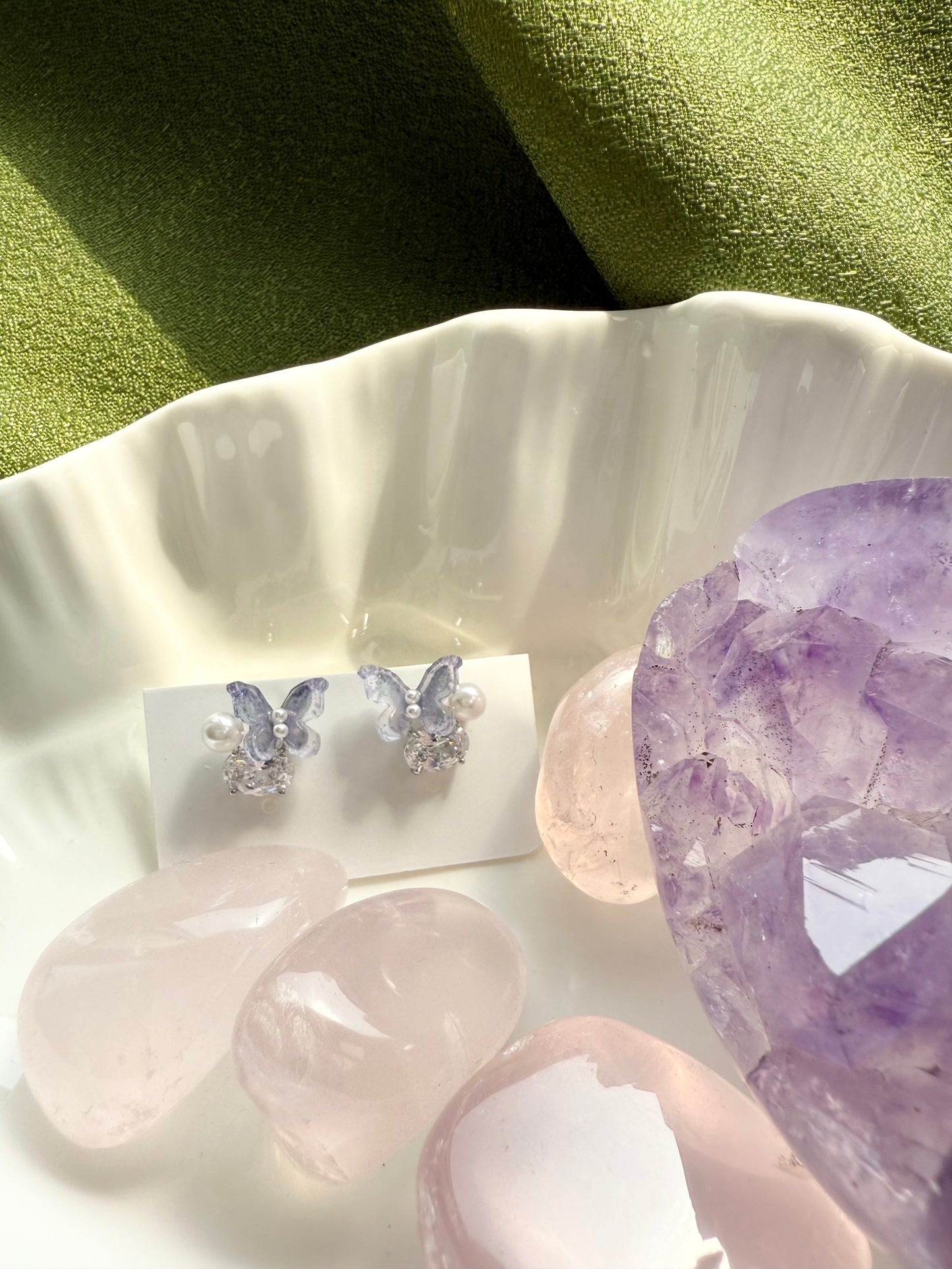Purple Butterfly Dream Earrings