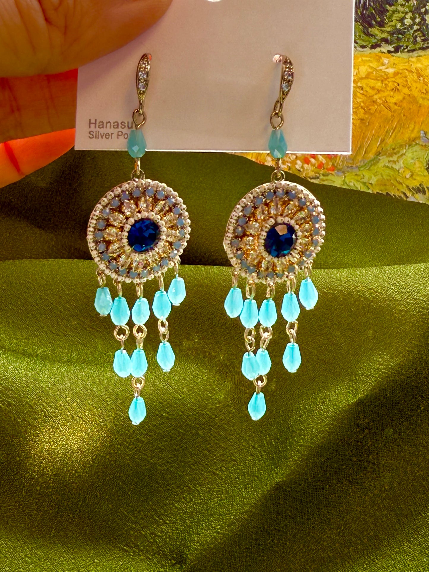 Oriental Sea Breeze earrings