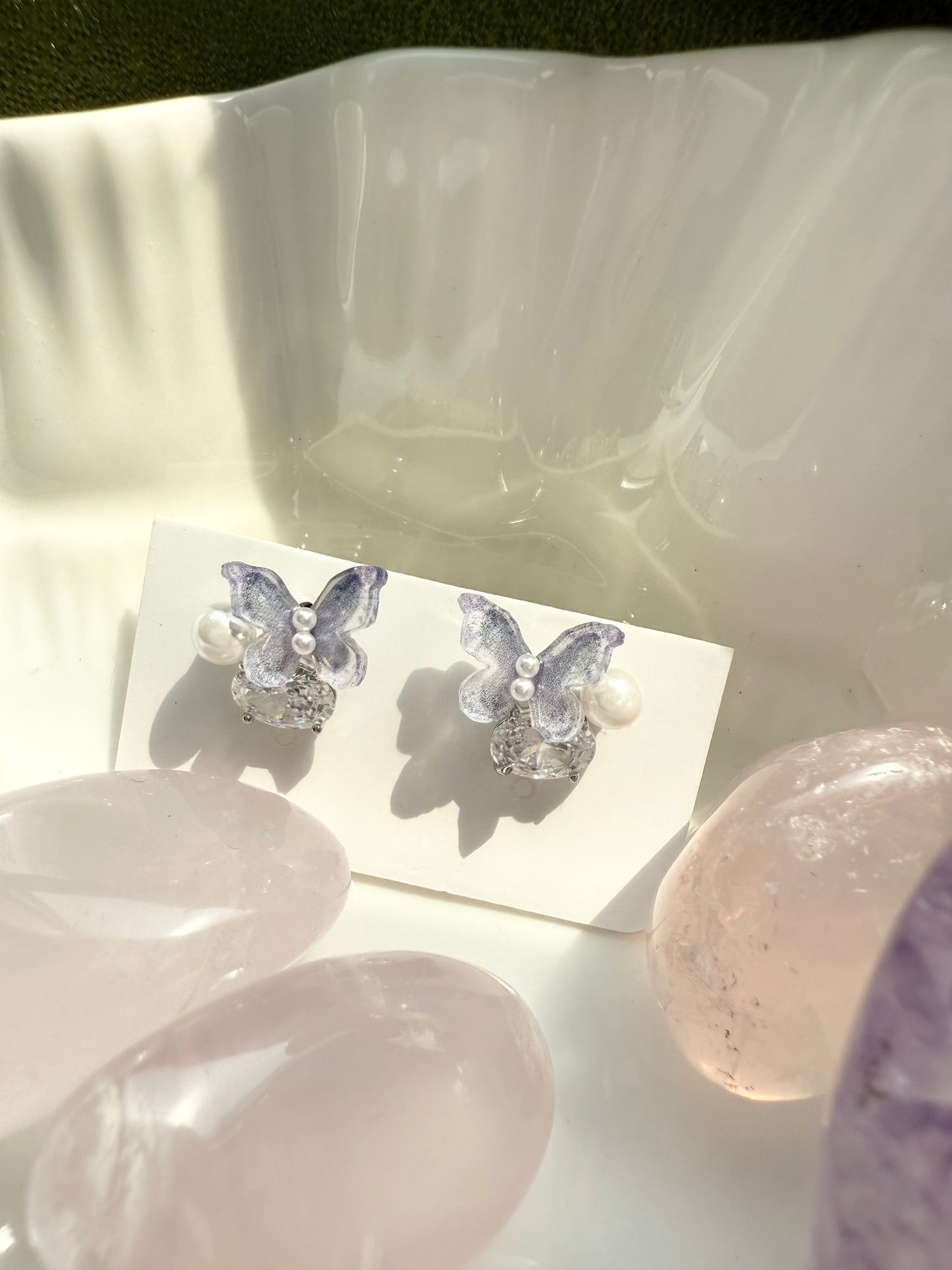Purple Butterfly Dream Earrings
