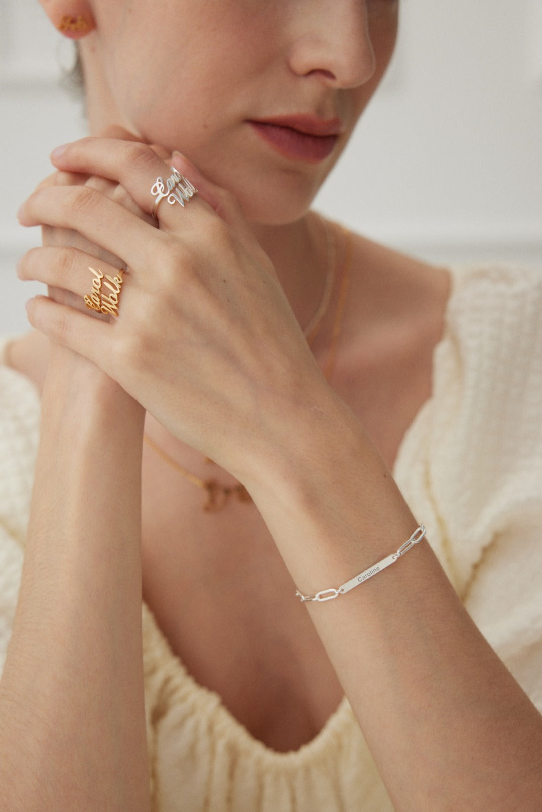 Customized Letter Bracelet