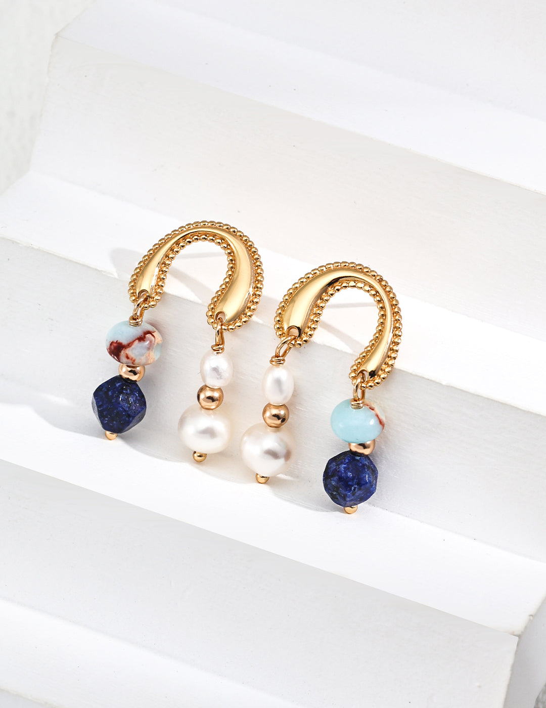 Shoushan Stone Earrings