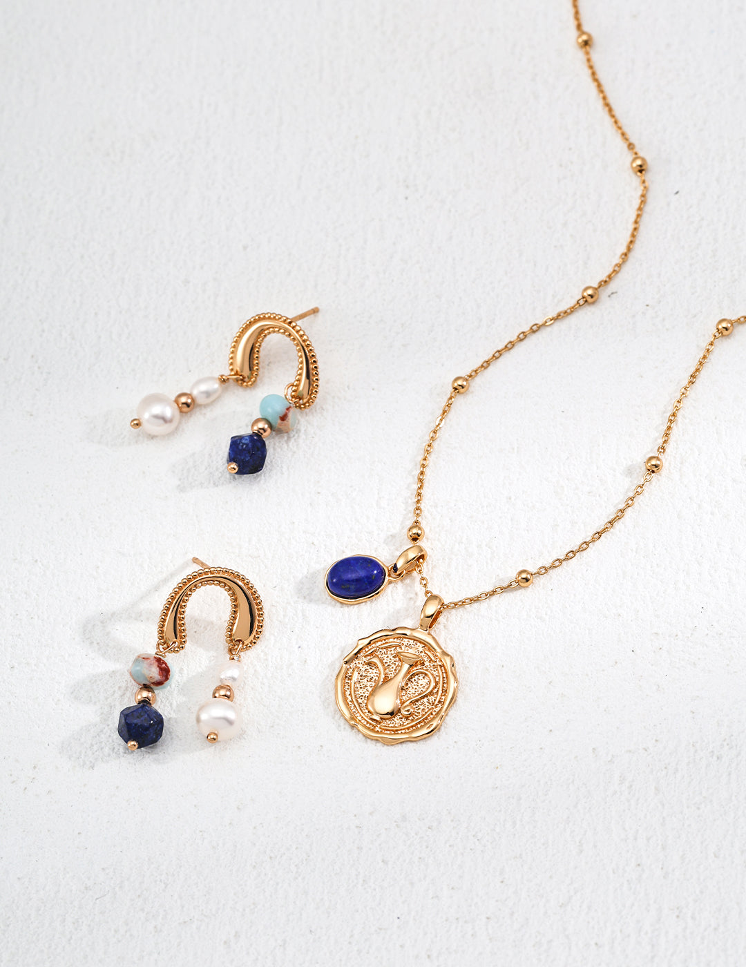 Shoushan Stone Earrings