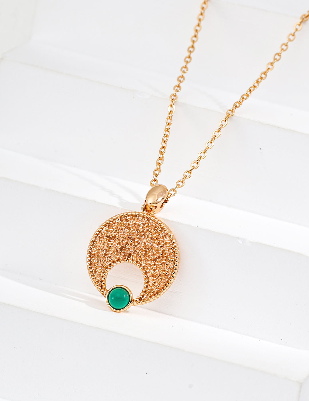 Green Chalcedony Necklace
