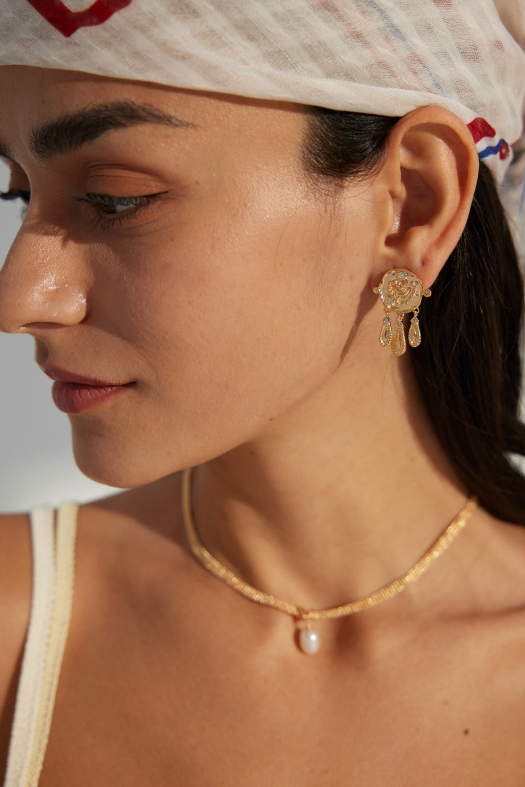 Vintage Gold-toned Earrings