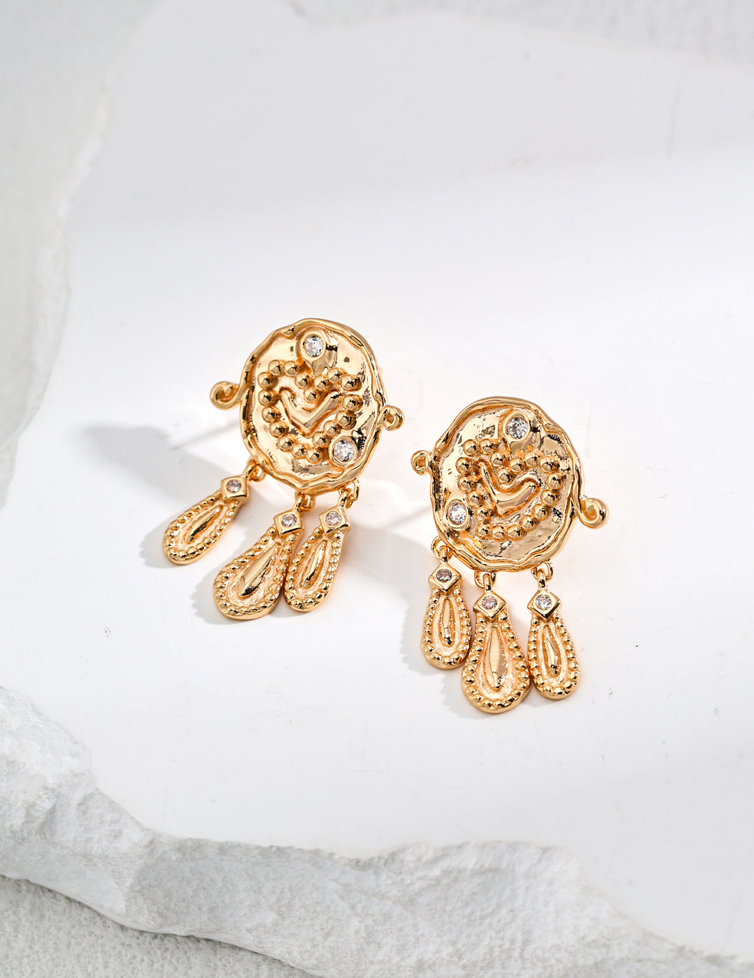 Vintage Gold-toned Earrings