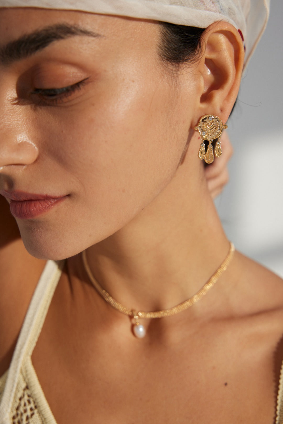 Vintage Gold-toned Earrings
