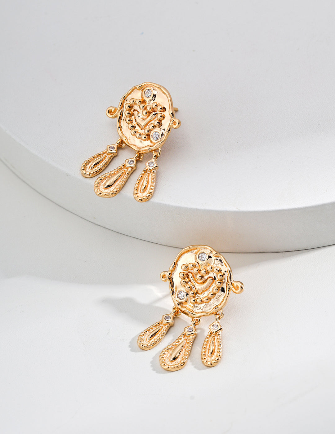 Vintage Gold-toned Earrings